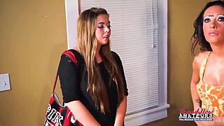 Madelyn and Sofia Finger Each Other's Pussy