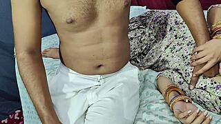 Fucking Desi Horny Bhabhi At Home By Her Best Friend In Doggy Style