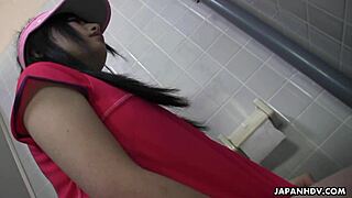 slutty asian babe enjoys intense finger play in wet vagina