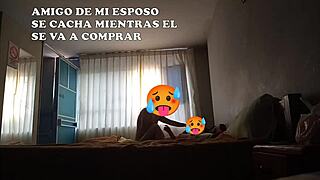 friend joins wife in bed while husband trains