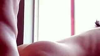 Homemade creampie cumshot compilation with rastagirl in doggystyle 😍