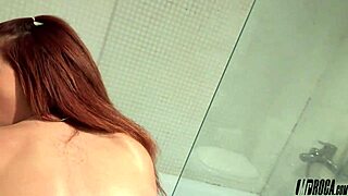 Friend Undresses and Fucks in Bathroom