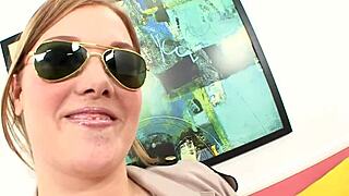 Chubby BBW moans during a quick fat fucking session