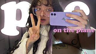 look how i pee during my europe trip on the plane