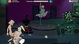 fuckerman rips clothes and bangs chubby ass in club night