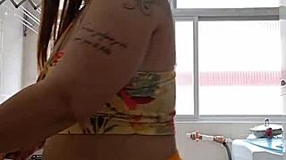 Wearing Short Tight Shorts To Show I Want Dick!