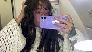 look how i pee during my europe trip on the plane