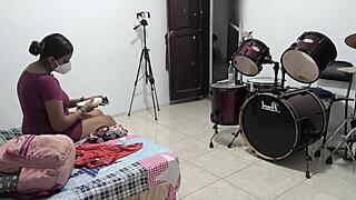 I pack my backpack for a venezuela vacation.