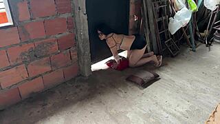 i'm up with my step-cousin licking balls