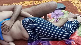 Hot Desi Bhabhi Gets Pounded Hard by Boyfriend in Juicy Action