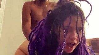 Tattoo Latina Slut's Rough Breeding