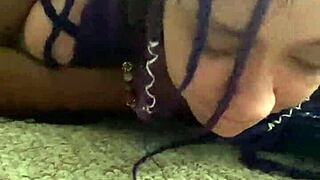 Tattoo Latina Slut's Rough Breeding