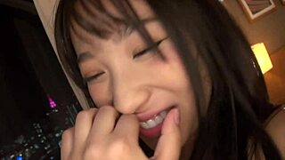 so this petite japanese student thought it was just an underwear shoot, but ended up getting creampied