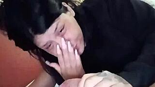 My stepbrother forces me to suck him after we’re left alone.