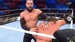 AJ Styles battles Finn Bálor at Survivor Series 2022
