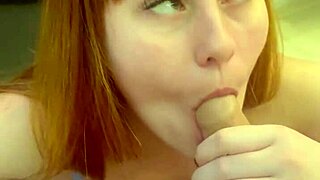 Redhead Neighbor Takes Small Cock In Tight Pussy