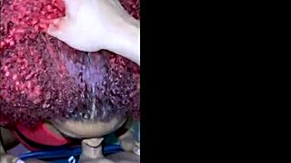 TikTok celebrity bound and riding to orgasm