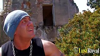 Blonde Babe Lillian Love Riding In High Definition