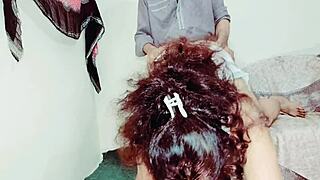 Muslim Couple's Standing Doggy Anal Gaand Chudai MMS