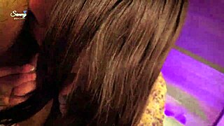 Latina whore fingered in dressing rooms leads to anal creampie after jerk off instructions