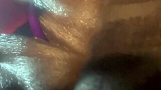 emergency candy craving with curvy black neighbor close up