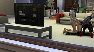 yo, ever tried sims 4 cuckold play with intense licking? 😜