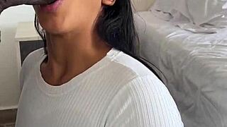 look how he devoured this huge meat dildo