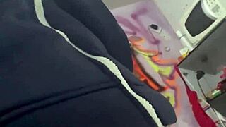 The Woman Finishes Washing Clothes And Gets So Horny She Masturbates By The Machine