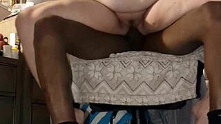 Cum on My Tits in Trailer Park!