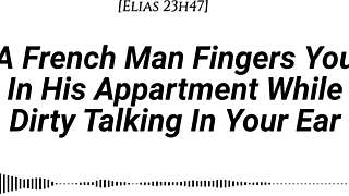 French man talks in apartment with accent and sounds