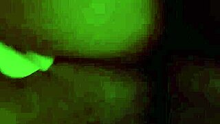 Ebony bunny bent over for backshots