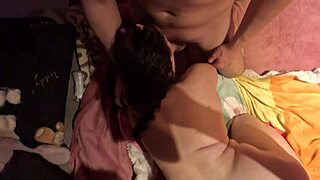 Making a threesome in a POV view of my lover