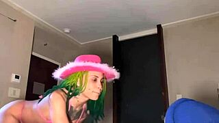 petite ebony enjoys intense stretching and creampie from big black cock