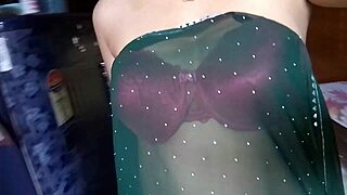 Indian Hot Bhabhi Fingers Chut And Squirts!