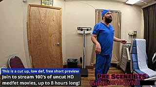 My neighbor misty addams took me to 1st gyno exam