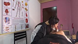 unexpected erection in front of the nurse