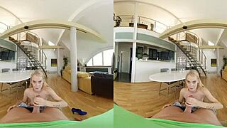 Mesmerizing Blonde Horny For Cock In POV