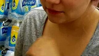 Blowjob at work with big black cock sucking