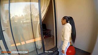 Bubble Butt Black Best Friends Shake Ass and Lick Pussy in Wild Lesbian Action