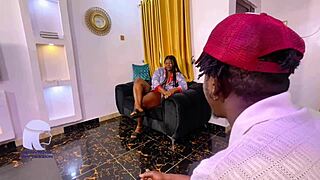 Cheating wife indulges in creamy anal sex, her big ass taking it deep