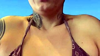 Training in Gym Near Ipanema Beach RJ, Bikini Soaked, Sweat Dripping Down Legs, Feeling So Horny