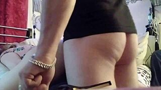 Blonde naughty squirts on deep dick