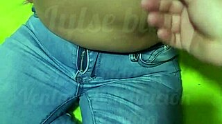 skinny latina student swallows after outdoor blowjob