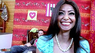 kevin-whites first foray with hairy arab beauty ivannah