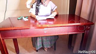 Stepdad Banged Me While I Did Homework