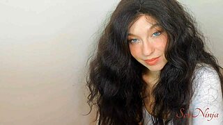 Test sex dolls with blue eyes and big ass in doggystyle and missionary on the desk.