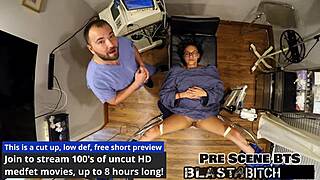 Doctor blasts patient rebel wyatt's pussy with cum!