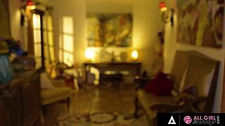 Marica Hase and Alexis Tae, why lick each other's pussy during massage?