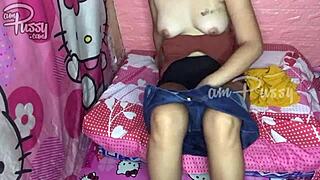 Stolen Video Of Naked Asian Girlfriend In Homemade Softcore