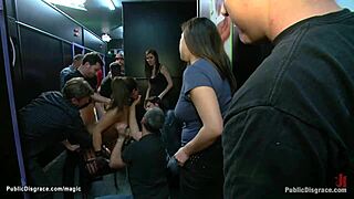 stunning latina gets her ass pounded hard in public